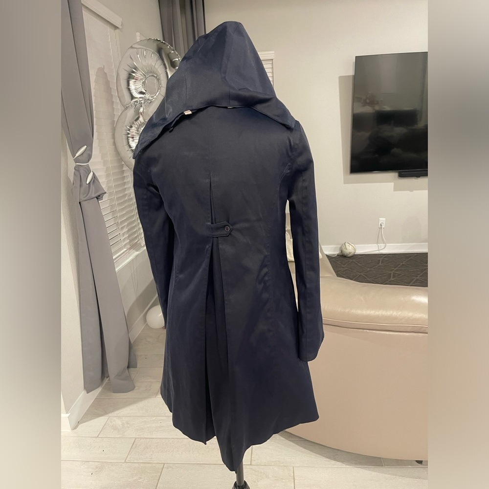 RARE Vintage Alice + Olivia toggle hoodie coat jacket XS - Picture 4 of 8